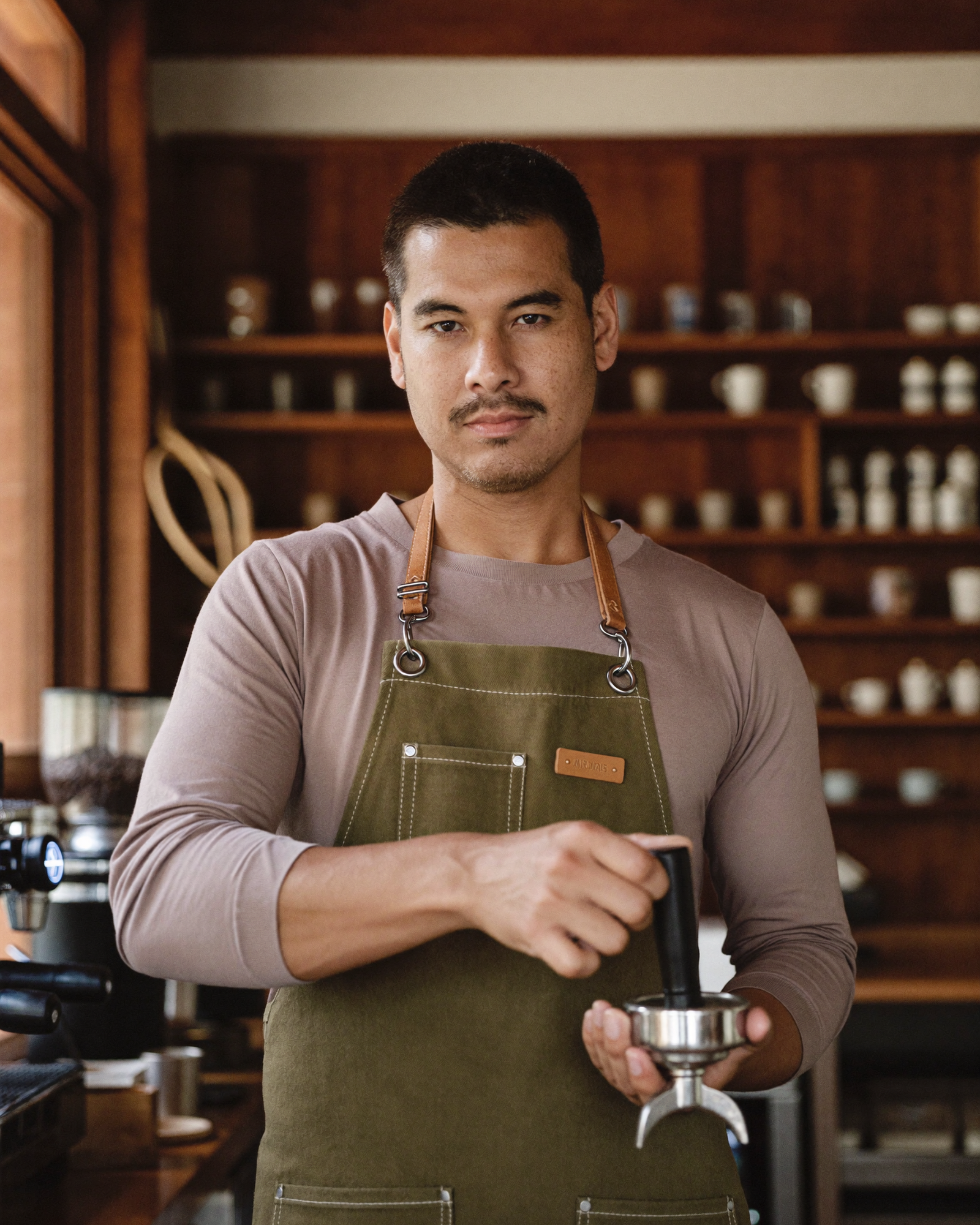 Portrait of Made Ardika, Head Barista at Ember Coffee