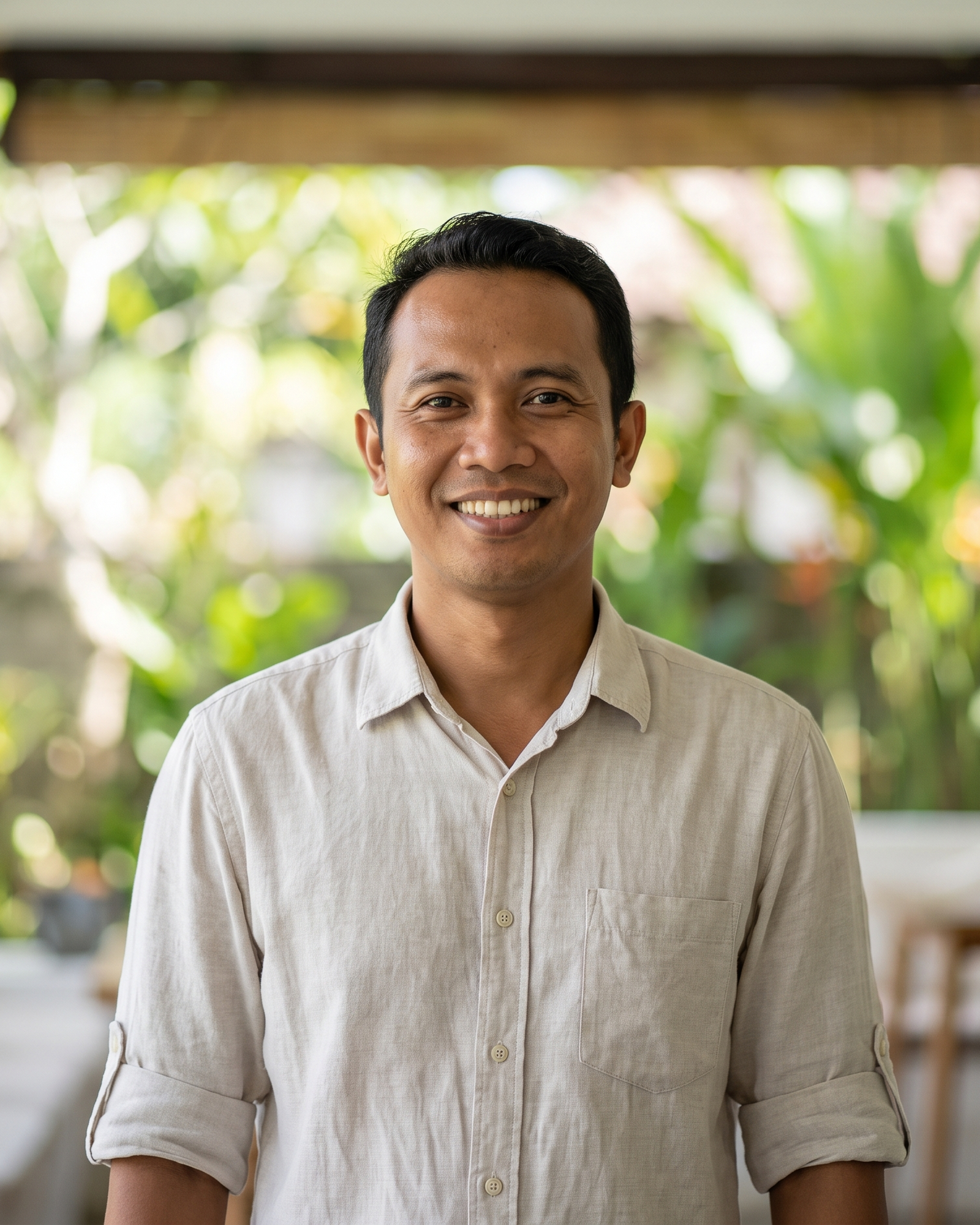 Portrait of Wayan Surya, Founder at Ember Coffee
